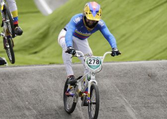 Carlos Ramírez, bronce para Colombia en BMX
