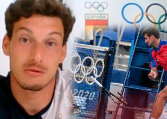Pablo Carreño explica a la perfección la actitud de Djokovic lanzando y rompiendo raquetas