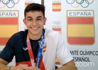 La extraña película que vive Alberto Ginés después del oro: los mensajes de dos leyendas