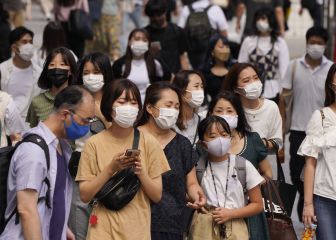 Tokio registra su peor domingo con 4.400 nuevos contagios