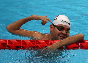 Diego López se baña de Oro en natación