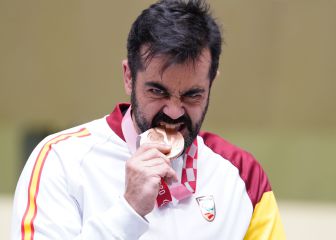 Saavedra dispara al bronce y lleva a España a las 36 medallas
