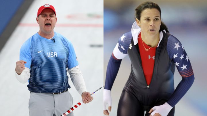 ¿Quiénes son Brittany Bowe y John Shuster, los abanderados de Estados Unidos en los Juegos de Invierno 2022?