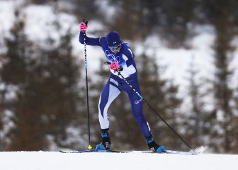 Un esquiador finlandés sufre la congelación de su miembro en plena carrera