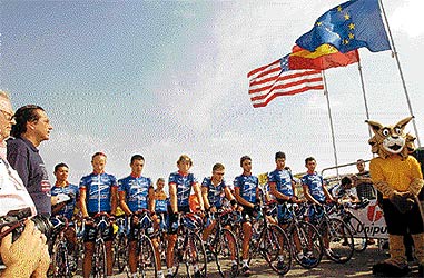 La Vuelta rindió homenaje al 11-S