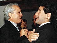Murió Luis Cuervas, el presidente que trajo a Maradona