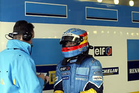 Alonso, cuarto en la primera sesión de entrenamientos