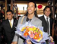 Rosell viaja hoy para verse con Ronaldinho