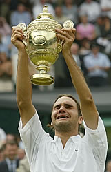 Federer, mejor jugador europeo del 2003