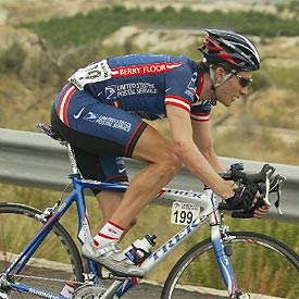 Zabriskie:"Me benefició el parón del pelotón tras la caída de Valverde"