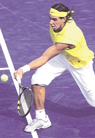Nadal gana a dos rivales  y accede a semifinales