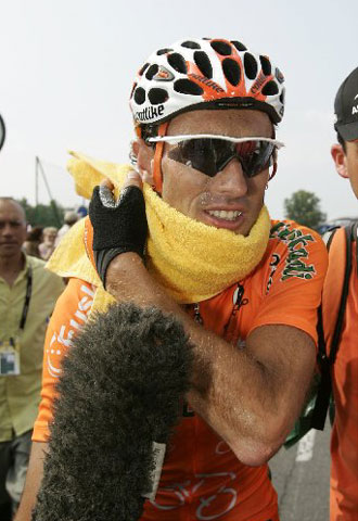 Iban Mayo (Euskaltel) abandona en la undécima etapa