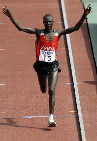 Kibet devolvió a Kenia la corona de maratón después de 20 años
