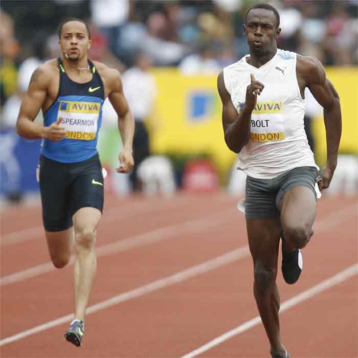 Bolt se impone en los 200 metros lisos del Grand Prix de Londres (19.76)