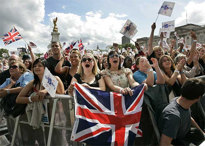 Londres toma el relevo como ciudad olímpica con una gran fiesta