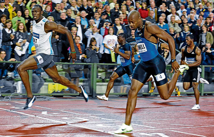 Una pésima arrancada impidió el récord de Bolt