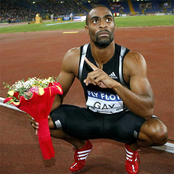 Tyson Gay correrá el doble hectómetro del Mitin de Londres