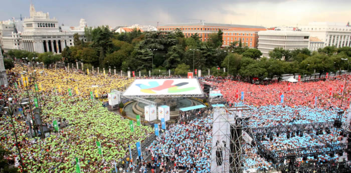 400.000 corazones latieron por Madrid 16