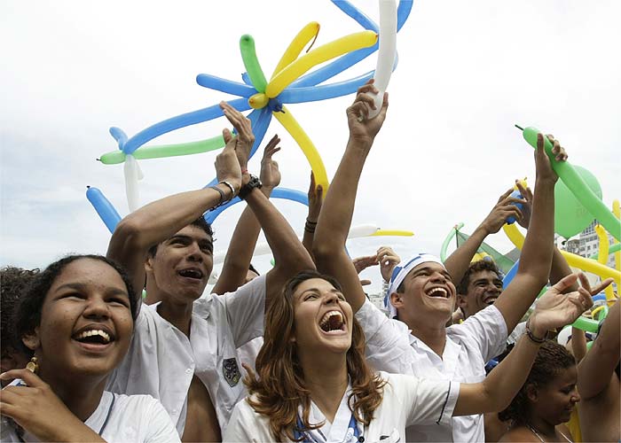 Explosión de júbilo en Río de Janeiro por elección como sede olímpica