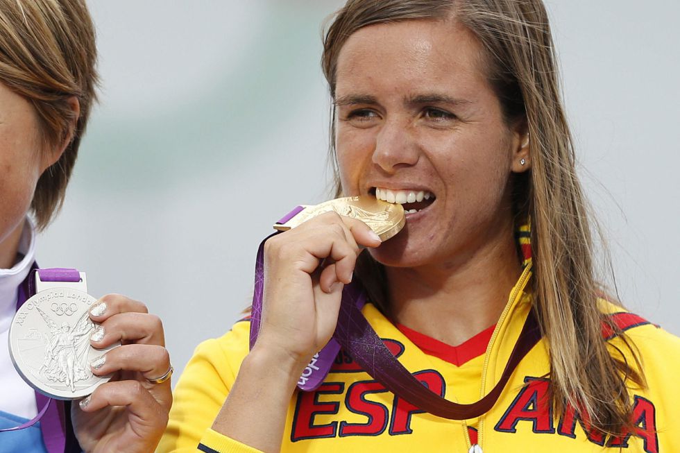 Marina Alabau, primer oro del deporte español en los Juegos