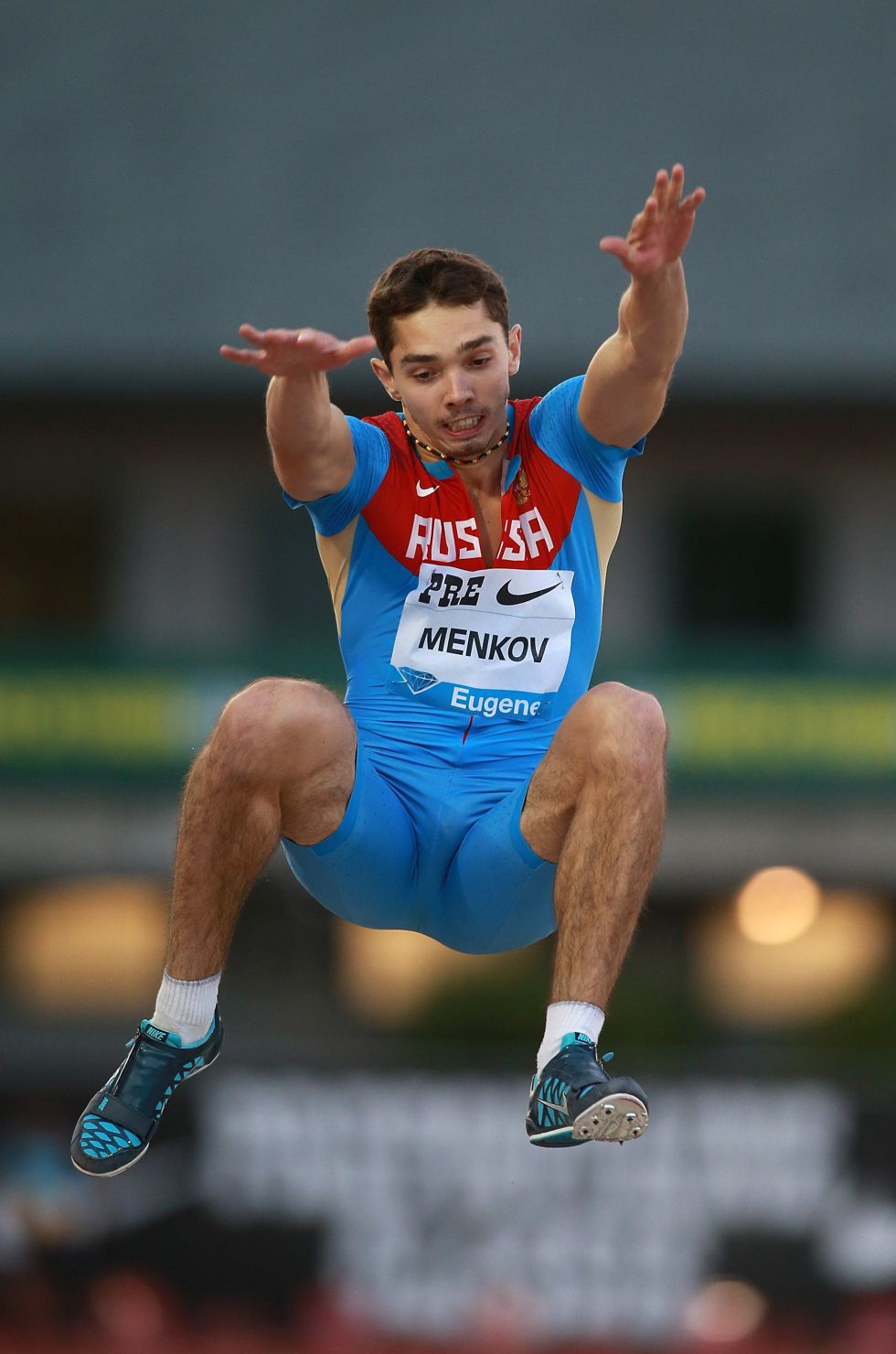 Menkov logró la mejor marca de longitud en dos años: 8,39