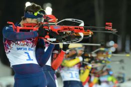 Bjoerndalen se quedó a solo 1.7 segundos del récord olímpico
