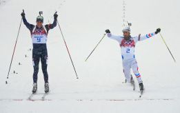 El noruego Svendsen impide al sprint el tercer oro de Fourcade