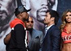 Mayweather vs. Pacquiao: un careo de guante blanco