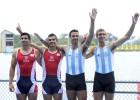 Lo nunca visto: Argentina y Chile compartieron el oro