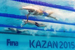 La natación española retrocede en las aguas de Kazán