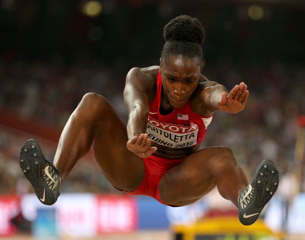 MUNDIALES DE PEKÍN LONGITUD FEMENINA Tianna Bartoletta gana la