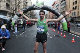 Álvaro Martín, campeón de España en 20 km marcha