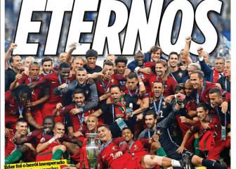 Portadas de la prensa mundial