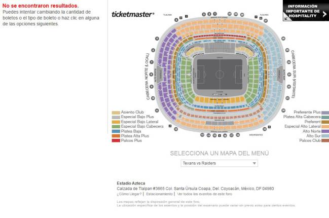 Boletos de NFL en México en preventa se agotan en minutos