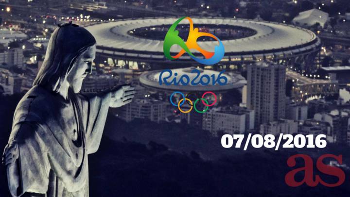 Juegos Olímpicos de Río 2016 en vivo y en directo online, segunda jornada hoy domingo 07/08/2016 en As