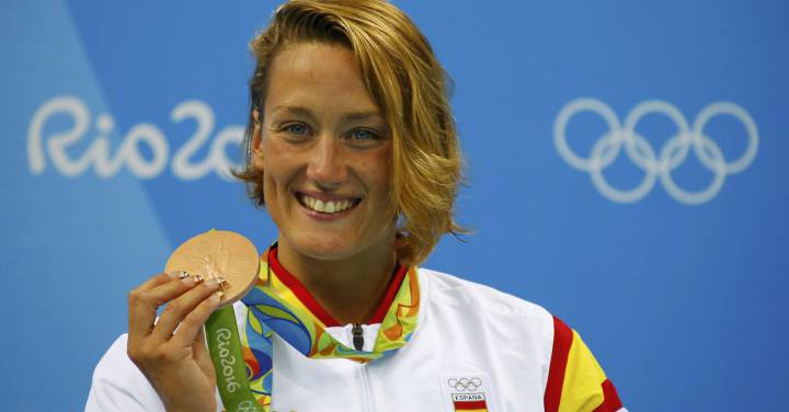 Mireia Belmonte, medalla bronce en 400 estilos, da la primera medalla a España en los Juegos Olímpicos de Río 2016 Olimpiadas