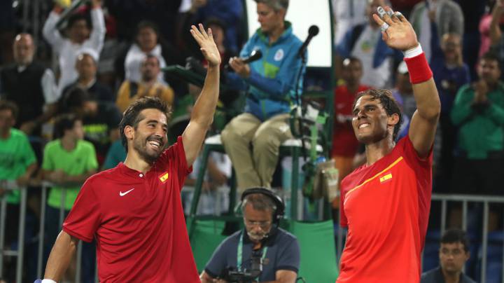 Nadal y Marc López ya están a un paso de medalla en el doble