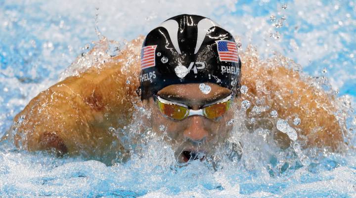 Michael Phelps puede batir un récord de 2.000 años