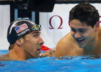 Phelps logra plata compartida en su última carrera individual