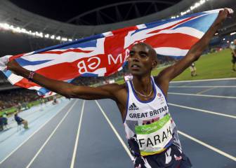 Mo Farah revalida el oro en 10.000 tras la estela de Viren