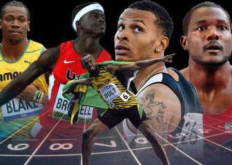 Los cuatro rivales de Usain Bolt en la final de los 100 metros