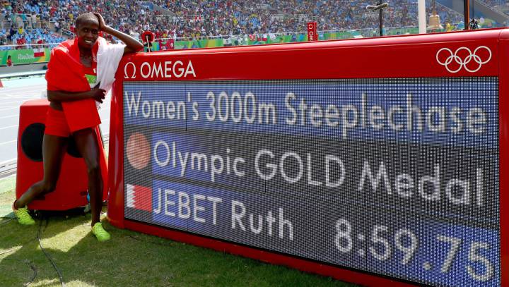 Jebet, oro en 3.000 obstáculos rozando el récord mundial