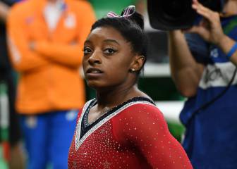 Simone Biles es humana: fue medalla de bronce en barra