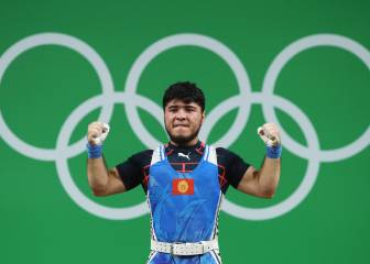 El halterofilista kirguís denuncia que fue dopado por su rival francés