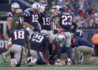 Los Patriots pierden a Sebastian Vollmer y Dion Lewis