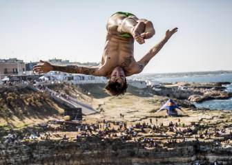 Jaw-dropping images from the Red Bull Cliff Diving festival
