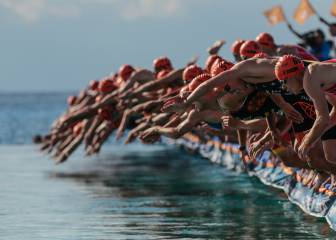 Alistair podría haber arrancado las gafas a Mola en la natación
