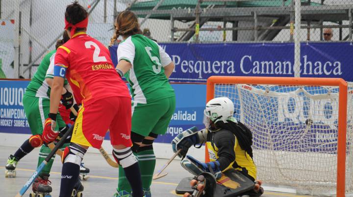 Hockey Patines femenino: España golea a Sudáfrica y pasa a cuartos de final AS.com