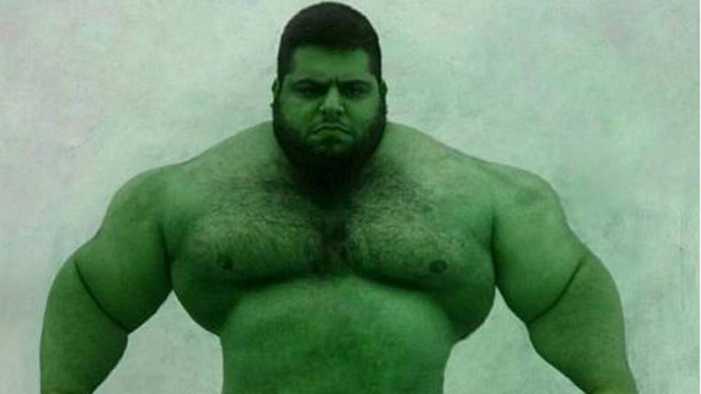 Sajad Gharibi aka the "Iranian Hulk" is ready to fight in ... - 1000 x 562 jpeg 35kB