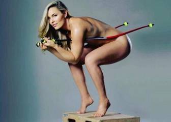 American skiier Lindsey Vonn goes nude for new book